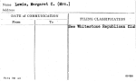 Lewis, Margaret C. (Mrs.)