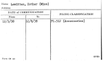 Lewittes, Esther (Miss)