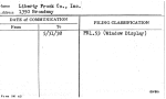 Liberty Frock Co., Inc.