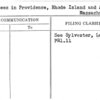 Licensees in Providence, Rhode Island and Attlesboro, Massachusetts