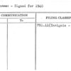 Licensees - Signed for 1940