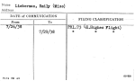 Lieberman, Emily (Miss)
