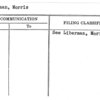 Lieberman, Morris