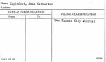 Lightfoot, Jean Katharine