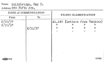 Lillibridge, Ray D.