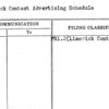 Limerick Contest Advertising Schedule