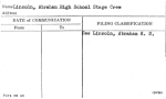 Lincoln, Abraham High School Stage Crew