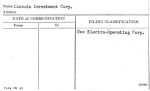 Lincoln Investment Corp.