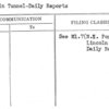 Lincoln Tunnel-Daily Reports
