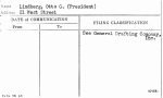 Lindberg, Otto G. (President)