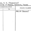 Lindley, E.H. (Chamcellor)