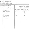 Lipkowitz, Benjamin