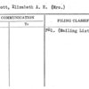 Lippincott, Elizabeth A.H. (Mrs.)