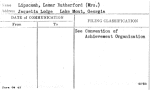 Lipscomb, Lamar Rutherford (Mrs.)