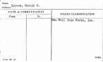 Lipson, Harold S.