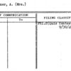 Lissner, A. (Mrs.)