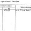 List of Agricultural Colleges