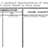 List of Assistant Superintendents of Schools and Local School Boards in Their Areas