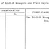 List of Exhibit Managers and Press Representatives