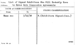 List of Signed Exhibitors Who Will Probably Have to Enter Into Concession Agreements