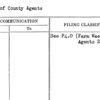 Lists of County Agents