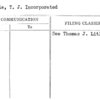 Litle, T.J. Incorporated