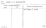 Litle, T.J. Incorporated