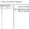 Litt, A. Henry (Assistant Manager)
