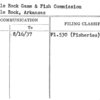 Little Rock Game & Fish Commission
