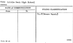 Little Rock High School