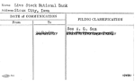 Live Stock National Bank