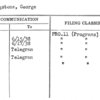 Livingstone, George