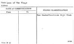 Loan of Two Flags