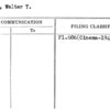 Lobel, Walter T.