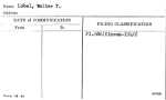 Lobel, Walter T.