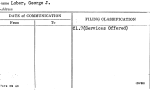 Lober, George J.