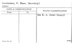 Locker, S. (Exec. Secretary)