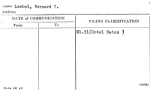 Loebel, Bernard T.