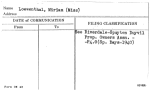 Loewenthal, Miriam (Miss)