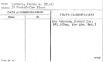 Lombard, Jeanne A. (Miss)