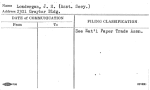 Londergan, J.H. (Asst. Secy.)