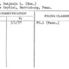 Long, Benjamin L. (Hon.)