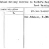 Long Island Railway Service to World's Fair from Port Washington