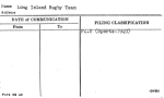 Long Island Rugby Team