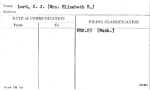 Lord, C.J. (Mrs. Elizabeth R.)