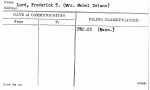 Lord, Frederick T. (Mrs. Mabel Delano)