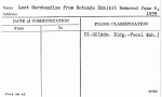 Lost Merchandise from Rotunda Exhibit Removed June 6, 1939