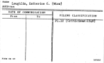 Loughlin, Katherine C. (Miss)