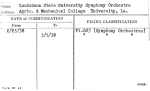 Louisiana State University Symphony Orchestra