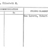 Lovett, Elizabeth M.